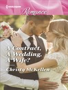 Cover image for A Contract, a Wedding, a Wife?